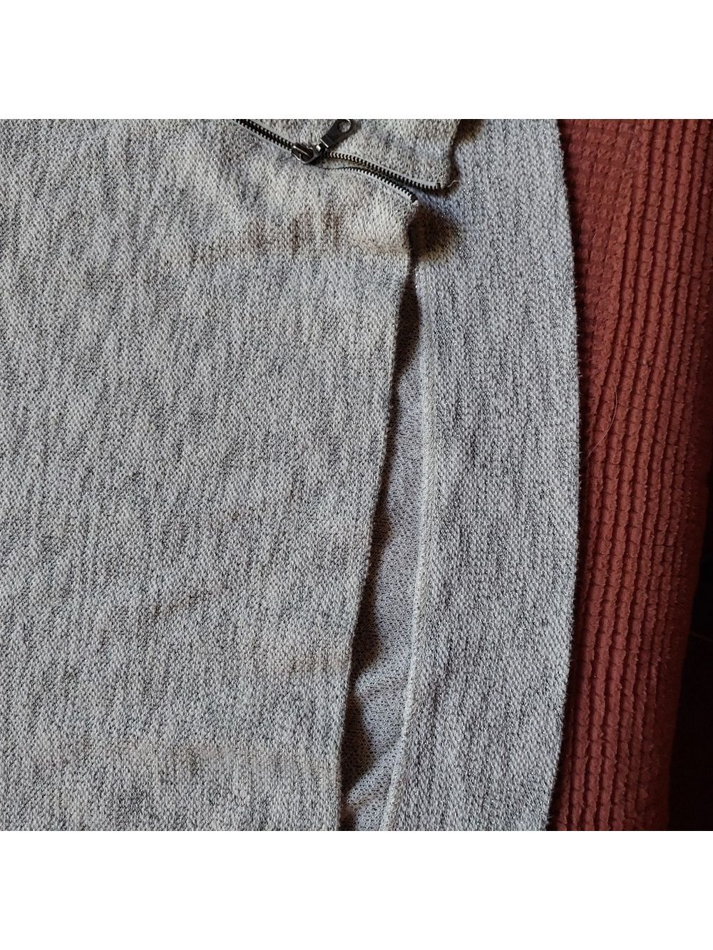 Denver Hayes Side Zippered 3/4 Sleeve Sweatshirt - Picture 12 of 16